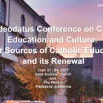 Sources of Catholic Educational & Cultural Renewal - 2023