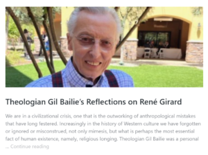 Gil Bailie and Fr. Longenecker