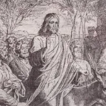 In the crowd on Palm Sunday...