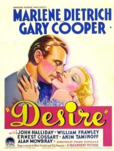 Desire movie poster